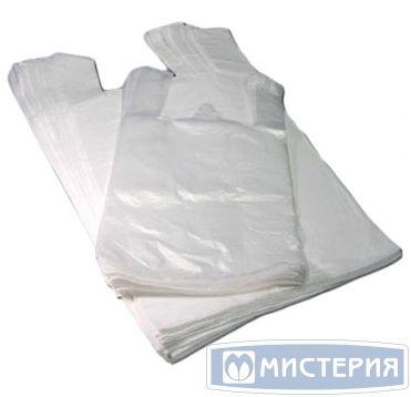 Пакет- "майка" (30+16)х55 мм, белый, 13 мкм. Упаковка 100 шт.