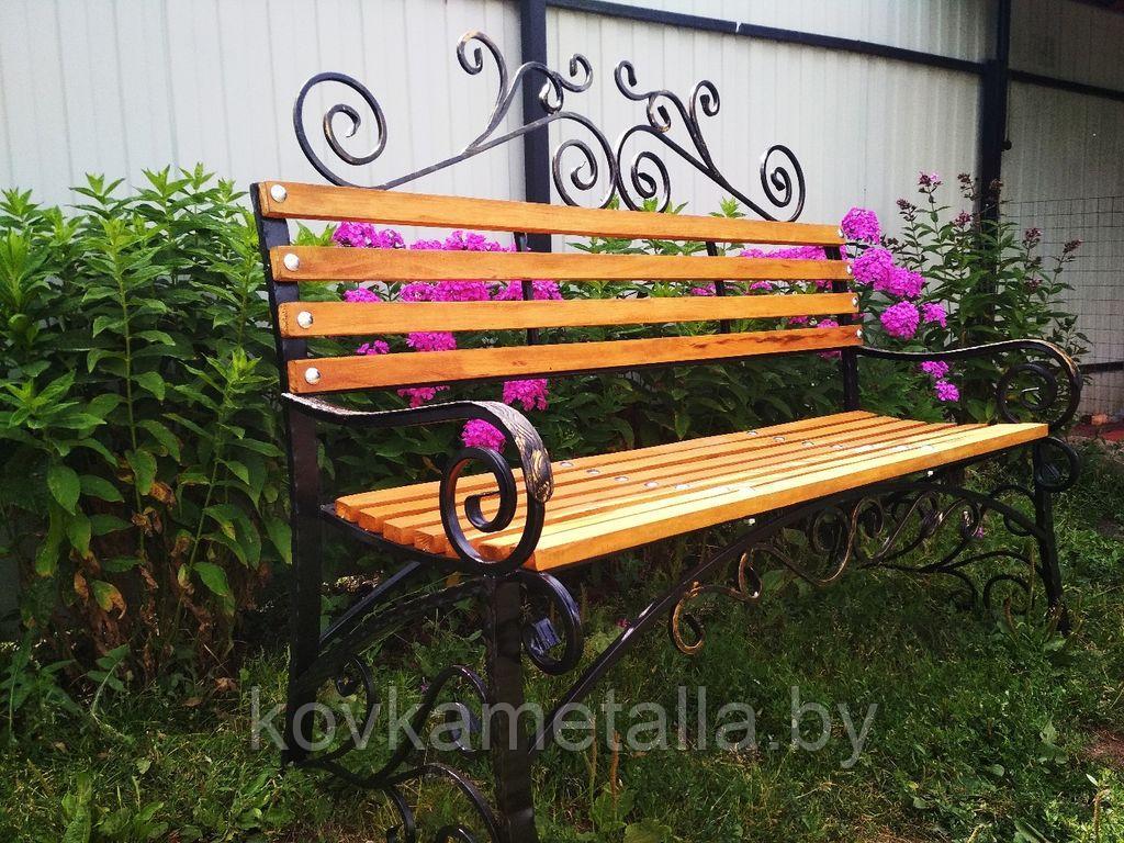 Скамейка кованая "Греция"