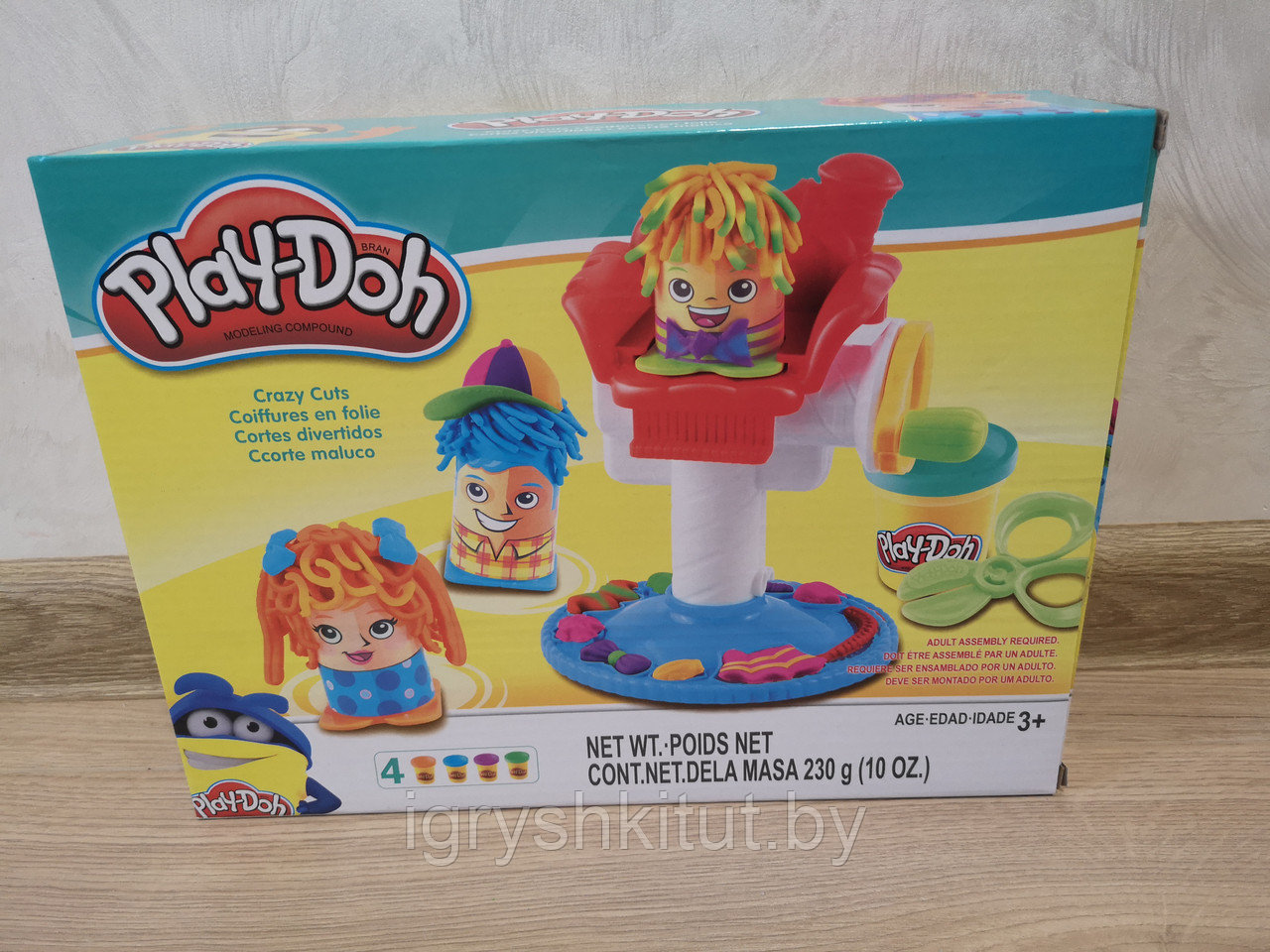 Набор для лепки из пластилина Play-Doh "Сумасшедшие прически" Плей до, арт.8650 - фото 6 - id-p107999173