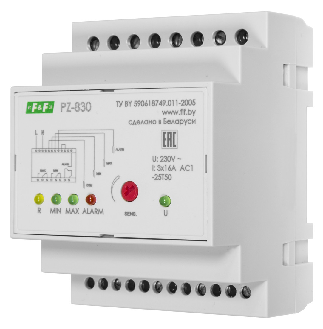 PZ-830 Реле уровня жидкости автомат контроля - фото 1 - id-p115733435