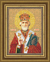 Набор для вышивания бисером Образ "Святой Николай Чудотворец"