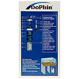 Внешний канистровый фильтр Dophin CF-1400 c С UV лампой., фото 8