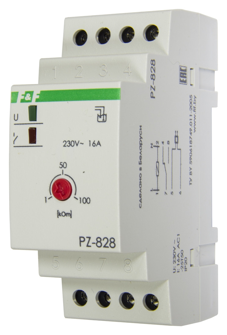 PZ-828 (без датчиков) Реле уровня жидкости автомат контроля