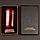 Импульсная зажигалка Lighter двойная индикатор сбоку Красная, фото 5