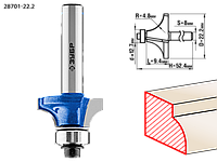 Фреза кромочная калевочная №1,D= 22,2мм, ЗУБР, ПРОФЕССИОНАЛ, 28701-22.2