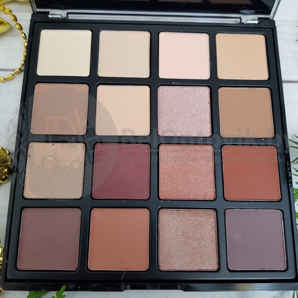 Палетка теней для век NYX Ultimate Shadow Palette OMBRE Maxi. 16 оттенков х 0,83 гр. - фото 4 - id-p117447863