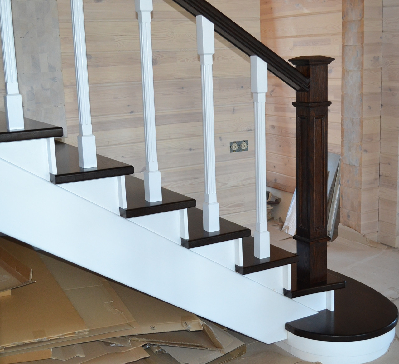 Лестницы для деревянного дома - фото 5 - id-p117461005