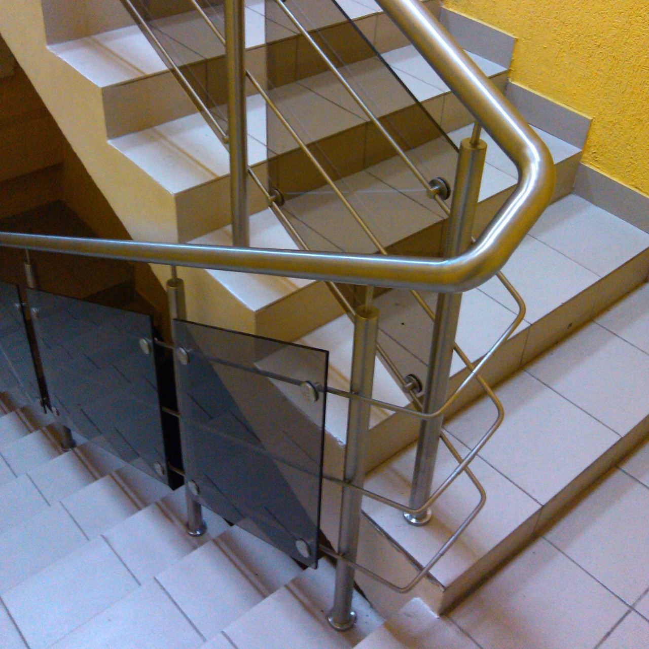 Ограждение для лестниц из стекла - фото 2 - id-p117461100