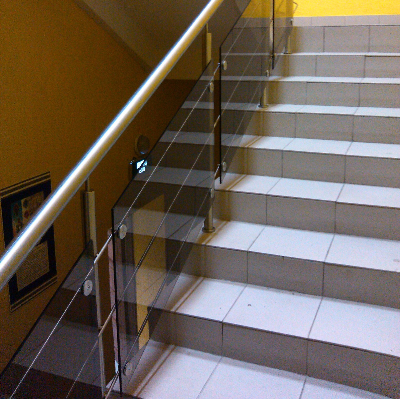 Ограждение для лестниц из стекла - фото 3 - id-p117461100