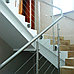 Ограждение для лестниц из стекла и нержавеющей стали, фото 7