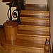 Лестницы деревянные с ограждением из стекла, фото 9