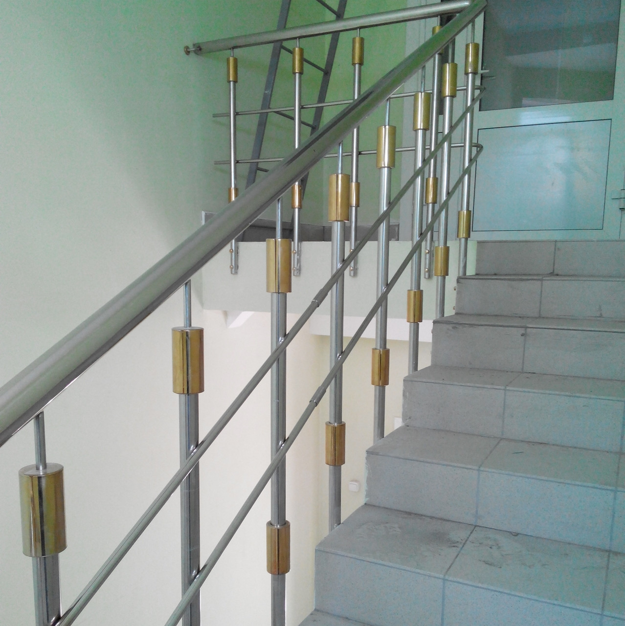 Декоративные ограждения из нержавеющей стали для лестниц - фото 6 - id-p117461244