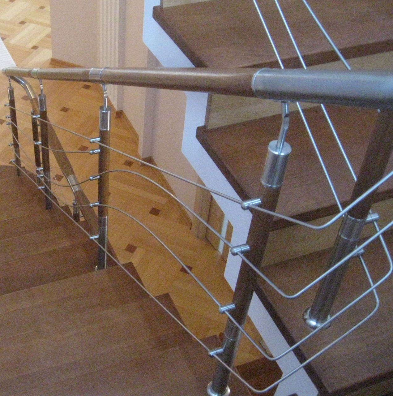 Декоративные ограждения из нержавеющей стали для лестниц - фото 9 - id-p117461244