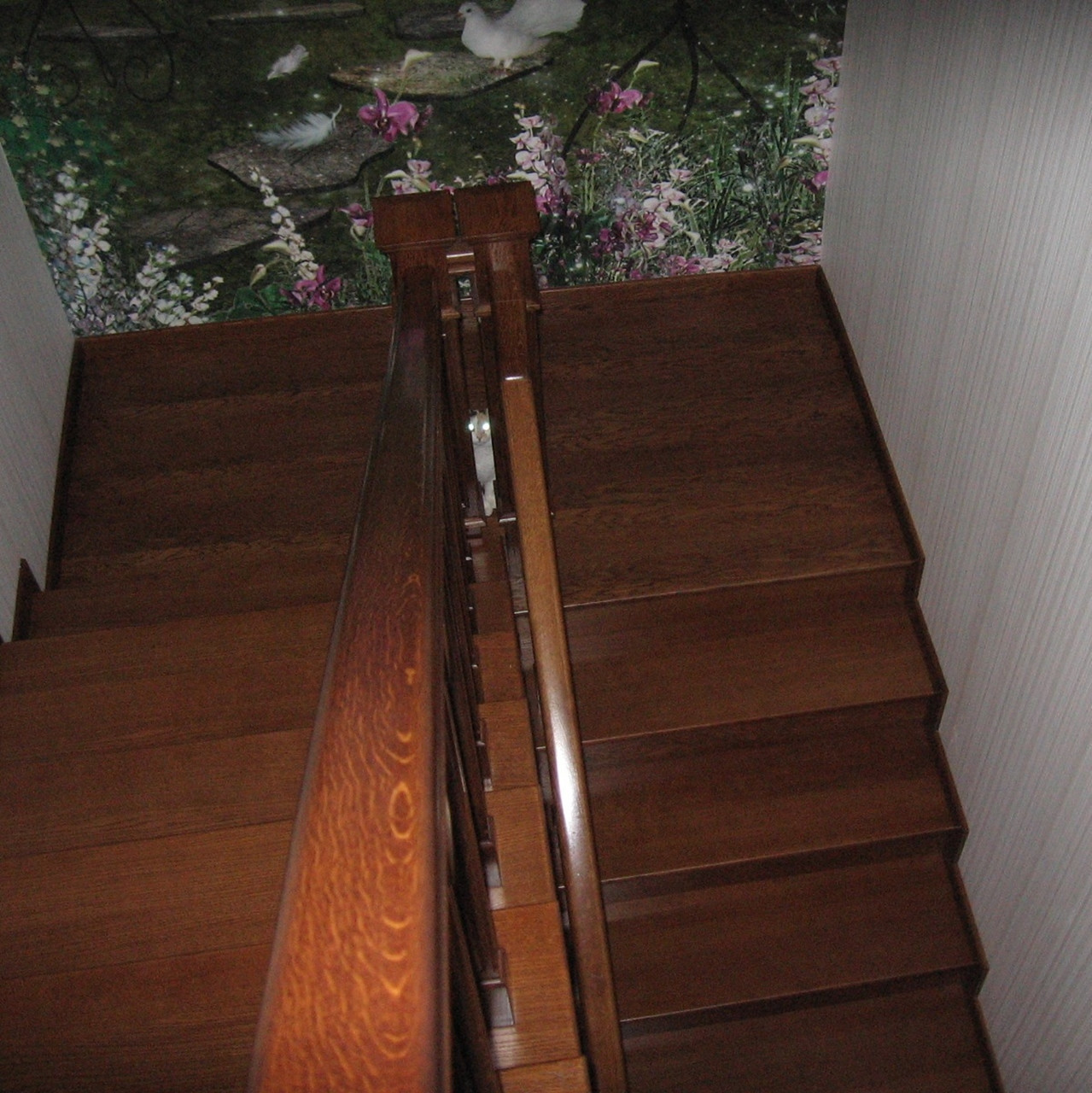 Лестница из массива дуба под заказ - фото 3 - id-p117461275