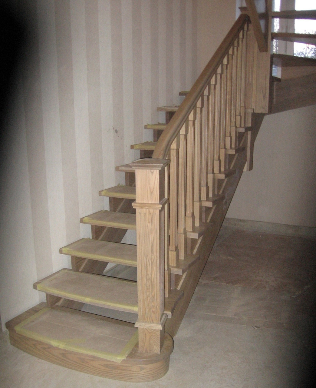Изготовление лестниц из массива ясеня - фото 3 - id-p117461278