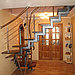 Лестницы деревянные на металлических косоурах, фото 8
