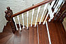Лестница из массива ясеня, дуба, фото 9