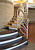 Лестница из массива ясеня, дуба, фото 6