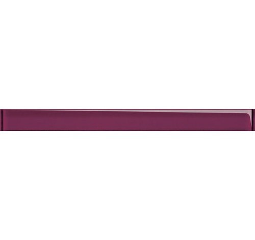 Бордюр стеклянный Universal Glass  4х45 Пурпурный