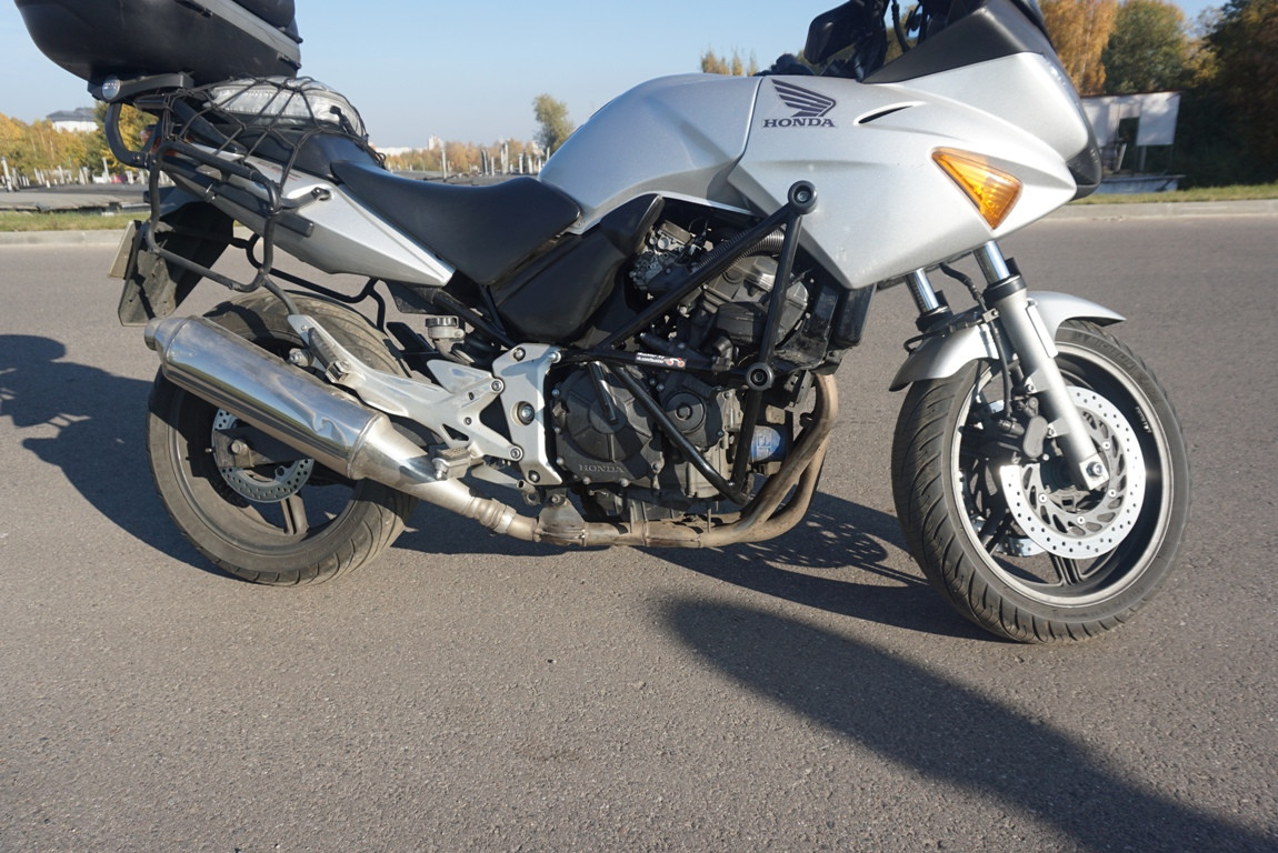 Доп свет на Honda CBF 600 sa