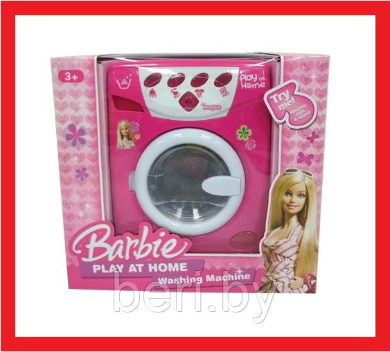 QF26132BA Детская стиральная машинка Barbie, свет, звук - фото 1 - id-p117474429