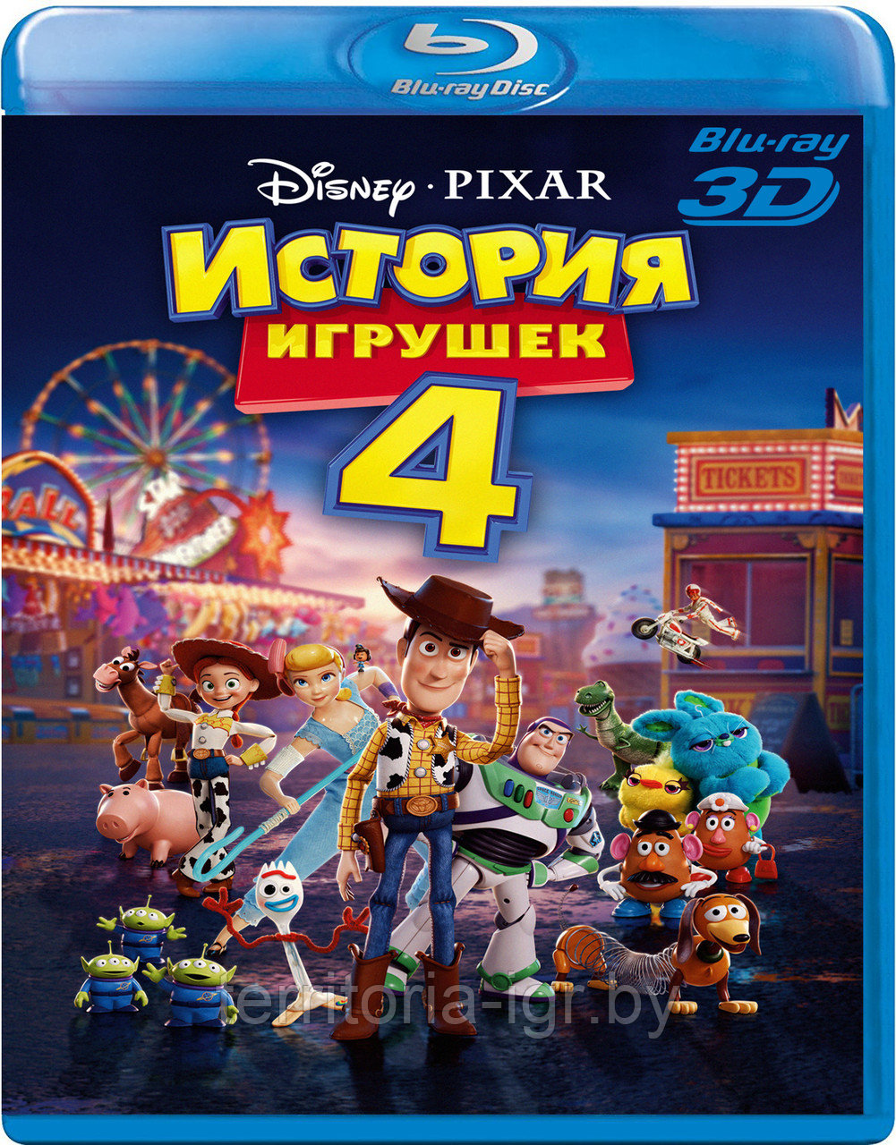 История игрушек 4 50 GB (BLU RAY Видео-фильм)