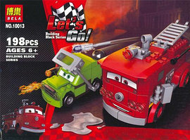 Конструктор аналог LEGO Тачки 9484 Bela ''Команда спасения'' 199 деталей арт. 10013