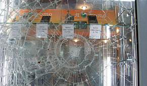 Оклейка стекол пленкой для сдачи под охрану, фото 2