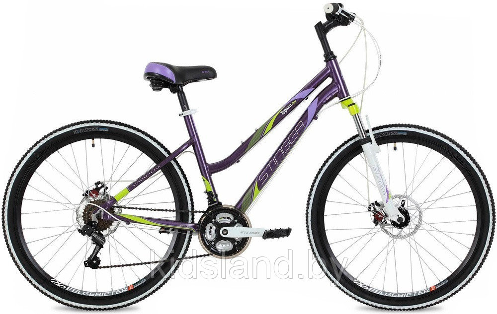 Велосипед Stinger Disc Laguna 26"  (фиолетовый)