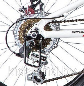 Велосипед Novatrack Disc Prime 20" (белый) - фото 4 - id-p117158383