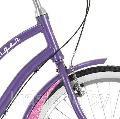 Велосипед Stinger Cruiser Nexus 26" (фиолетовый) - фото 4 - id-p117492768