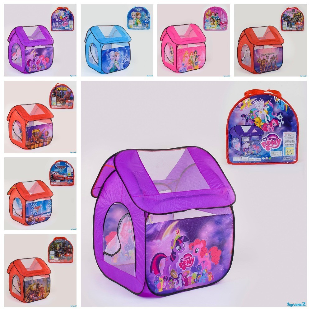 Детский игровой домик Холодное сердце для принцессы Frozen арт. 8009, детская игровая палатка для детей - фото 4 - id-p117493286