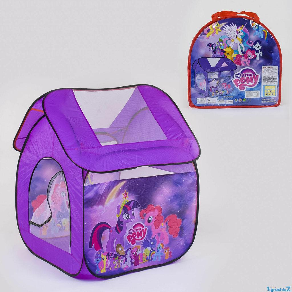 Детский игровой домик Маленькая пони Pony для принцессы арт. 8009, детская игровая палатка для детей - фото 4 - id-p117493295