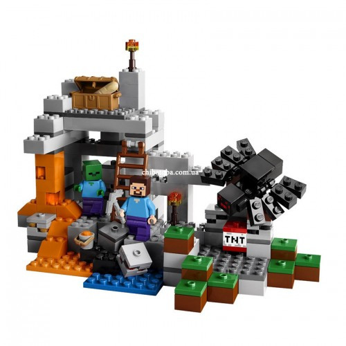 Детский конструктор Lele Minecraft Майнкрафт арт. 10174/79043 "Пещера", аналог Лего LEGO 21113 - фото 4 - id-p66771460