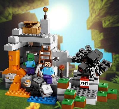 Детский конструктор Bela Minecraft Майнкрафт арт. 10174/79043 "Пещера", аналог Лего LEGO 21113 - фото 4 - id-p66771472