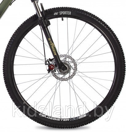 Велосипед Stinger Caiman Disc 27,5 (зеленый) - фото 5 - id-p117498545