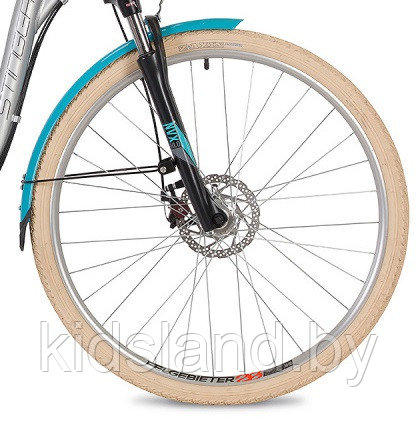 Велосипед Stinger Calipso EVO 28" (серый) - фото 4 - id-p117498832