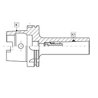 Переходные втулки Bison тип 7892, HSK-A DIN 69893-A