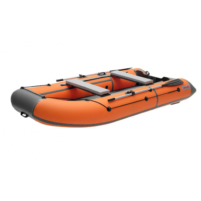 Надувная лодка Roger ТРОФЕЙ 2900 НДНД Оранжевый с тёмно-серым - фото 4 - id-p117506000