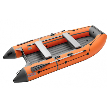 Надувная лодка Roger ТРОФЕЙ 2900 НДНД Оранжевый с тёмно-серым