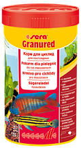 Sera  Granured (гранулы), 1000ml/600g  - корм для плотоядных цихлид (гранулы)