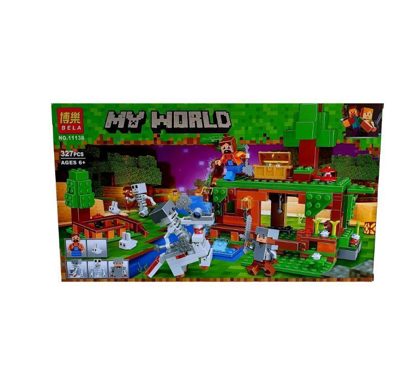 Детский конструктор Bela Minecraft Майнкрафт арт.11138 Сражение за алмазы, аналог лего Lego - фото 2 - id-p117507194