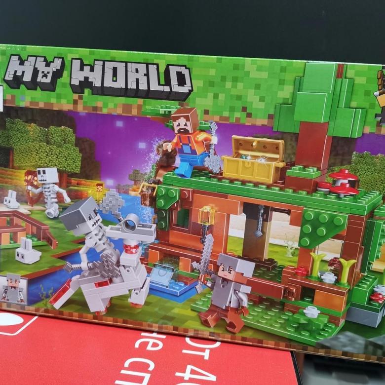 Детский конструктор Bela Minecraft Майнкрафт арт.11138 Сражение за алмазы, аналог лего Lego - фото 3 - id-p117507194