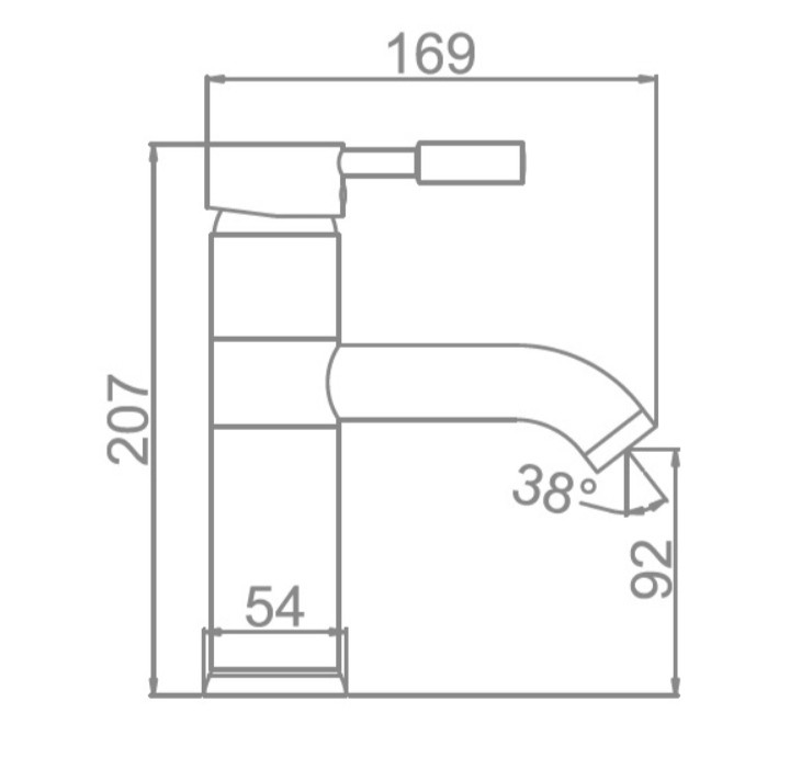 Смеситель для умывальника Ledeme L1052 - фото 4 - id-p117507263