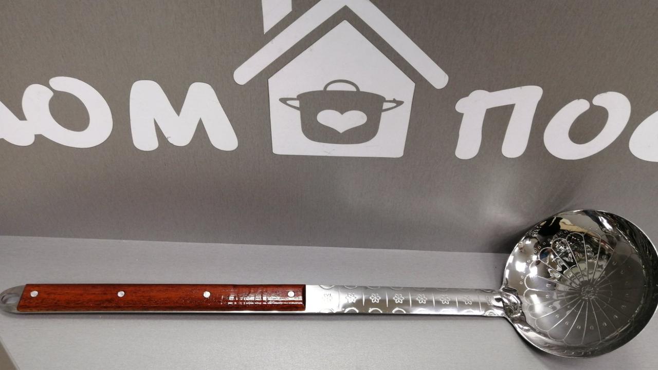 ЧЕРПАК с деревянной ручкой, 60 см, Узбекистан - фото 1 - id-p117507490