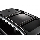 Багажник Can Otomotiv черный на рейлинги Toyota Land Cruiser (150) Prado , внедорожник, 2009-…, фото 2