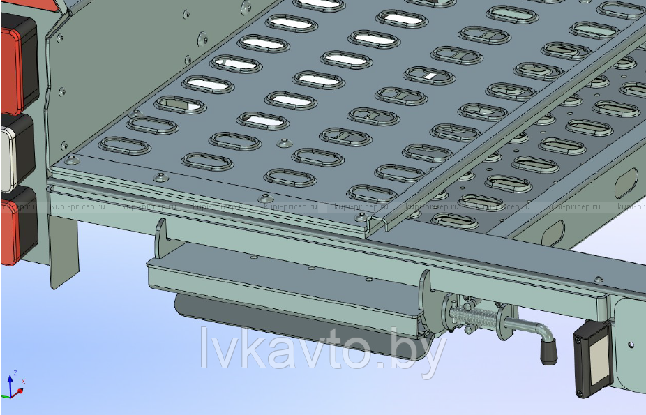 Настил ОЦИНКОВАННЫЙ для эвакуатора или автовоза 2500*624 - фото 7 - id-p117514687