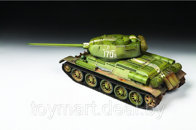 Советский средний танк Т-34/85, подарочный набор, Звезда 3687ПН - фото 2 - id-p110549115