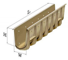 Лотки водоотводные композитные