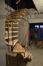 Лестница в частный дом Дубровка (г. Брест) 11